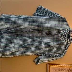 Short button down shirt